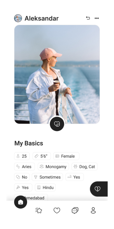 Find your crush in a visual-first world